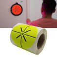 thumbnail image 4 of Xingzhi 200 Pieces Shooting Targets Fluorescence Paper Targets High Visibility Yellow, 4 of 9