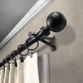 thumbnail image 2 of Elsha 13/16" Bay Window curtain rod 20"-36", 38"-72" - Black, 2 of 3