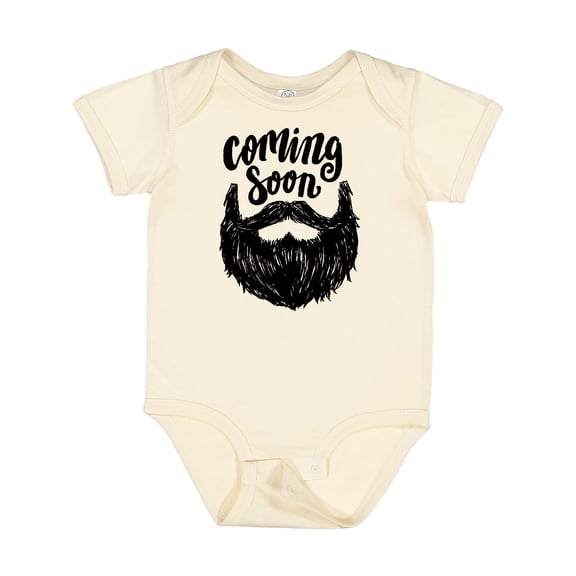 Inktastic Beard Coming Soon Boys Baby Bodysuit