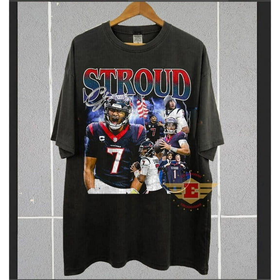 Vintage 90s Graphic Style CJ Stroud T-Shirt, CJ Stroud Vintage Shirt, American Football Gift For Women and Man Unisex
