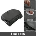 thumbnail image 3 of Unique Bargains Car Center Console Pad Waterproof Armrest Seat Box Cover Protector for Ford F150 2009-2014 Black, 3 of 6