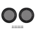 thumbnail image 2 of 2 UDS. Cubias de Malla de Altavoz de Audio de Metal de 4 Pulgadas Círculo Decorativo Protector para Altavoces Pequeños y Altavoces de Coche, 2 of 7