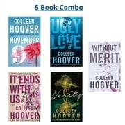 Colleen Hoover Best-Selling Books Set of 5 Book (English, Paperback) Brand New U