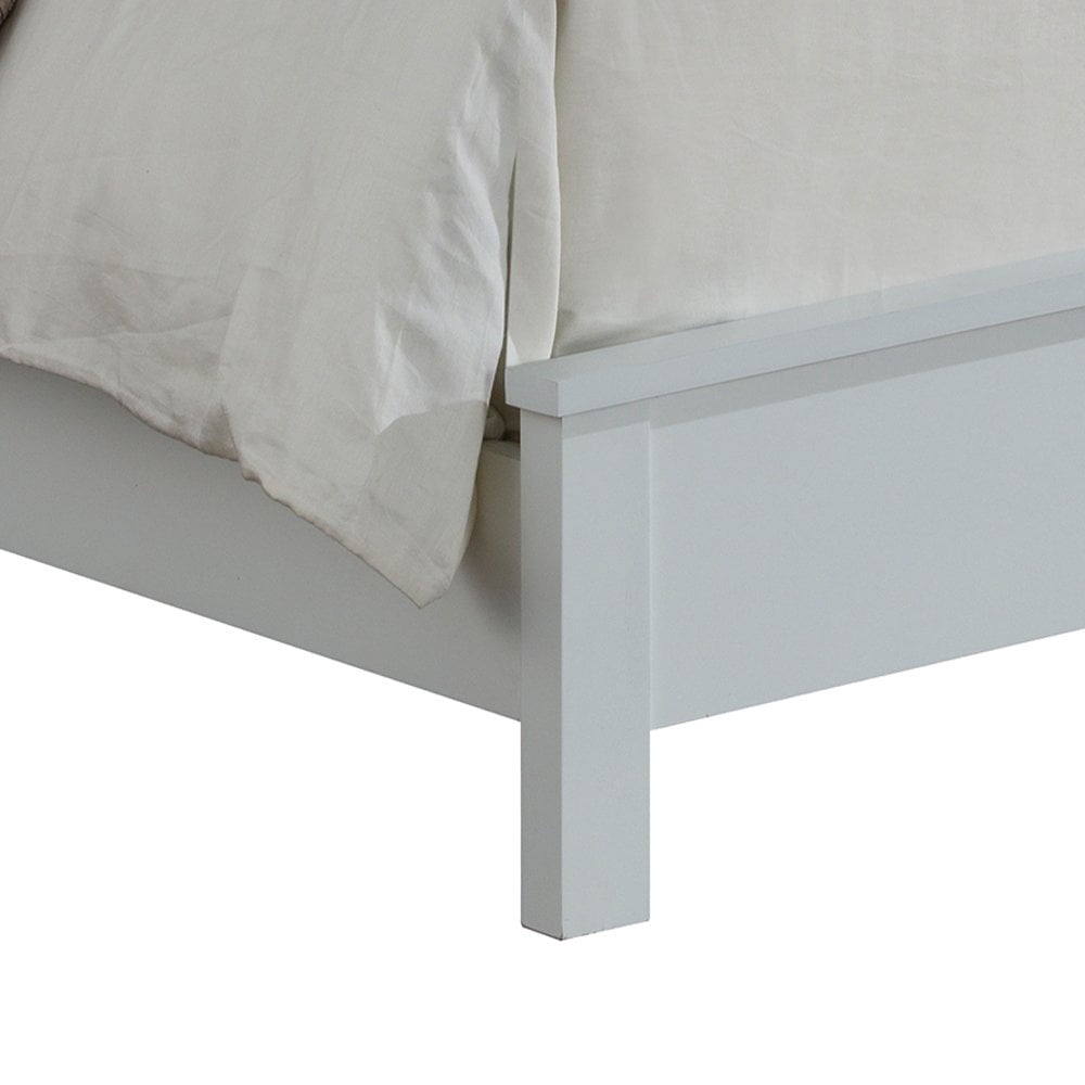 Glory Furniture Burlington King Bed in White Color
