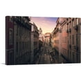 thumbnail image 1 of ARTCANVAS Quiet Streets of Lisboa Portugal Canvas Art Print - Size: 18" x 12" (0.75" Deep), 1 of 9
