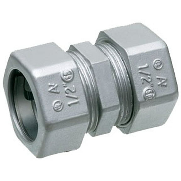Arlington 830, IMC/EMT/Rigid Conduit Coupling, 1/2In Emt Comp. Coup., 1 PC