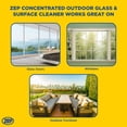thumbnail image 5 of Zep Hose End Outdoor Glass and Surface Cleaner - 32 oz. (Case of 6) U49910 - Easy-To-Use, Attach and Spray for A Streak-Free Shine, 5 of 7