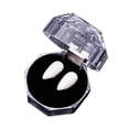 thumbnail image 2 of 1 par de dientes falsos blancos Pascua dientes falsos Cosplay fiesta dentadura Caballero diente 17mm Colcomx Colmillos de zombis vampiros, 2 of 8