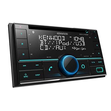 KENWOOD KDC-BT35 1-DIN Car Stereo with CD Player, Bluetooth, Front USB ...
