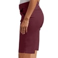 thumbnail image 6 of Women's 2025 Bermuda Chino Shorts High Waisted Straight Leg Casual Summer Hiking Vacation Outfits with Pockets, 6 of 7