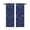 Blue, variant on RisChhery Black Silver Leaf Pattern Room Darkening Curtains,2 Panels Set,42x63 inch,Light Blocking Grommet Window Drapes For Bedroom