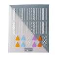 thumbnail image 3 of dianhelloya Embossed Nails Art Stickers Creative 5D Engraved Woolen Yarn Pattern Manicure Decals Exquisite DIY Nail Design Adhesive Decoration Stickers Nail Supplies for Women Girls D, 3 of 8