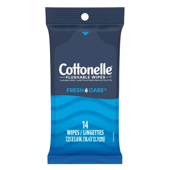 Cottonelle Fresh Care On-The-Go Flushable Wet Wipes