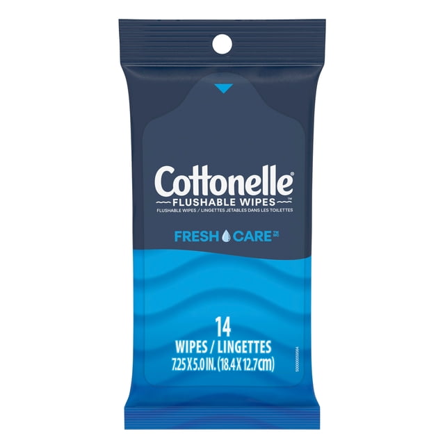Cottonelle Fresh Care On-The-Go Flushable Wet Wipes