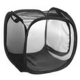 thumbnail image 1 of 1pcs Insect And Butterfly Habitat Cage Portable Insect Monarch Mesh Net,black, 1 of 7