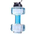 thumbnail image 1 of 2.5L dumbbell fitness water bottle, portable water cup can be used as fitness (blue), 1 of 2