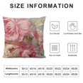 thumbnail image 5 of Pratyus Flowers Modern Rustic Decorative Pillow Cases with Zipper Home Decor Aesthetic 1PC 24x24in, 5 of 5