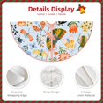 thumbnail image 5 of Bingfone Christmas Tree Skirt Mat Christmas Decoration Interior 48"-Insects And Flowers, 5 of 8