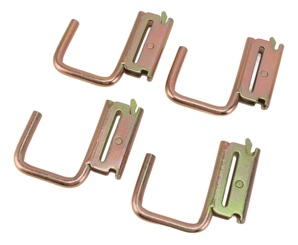 Applicable to X Track J Hook, 4 Pieces, E Hooks, Maximum Load 1200