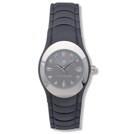 Movado 7100731 Everest Titanium Swiss Womens Casual Watch