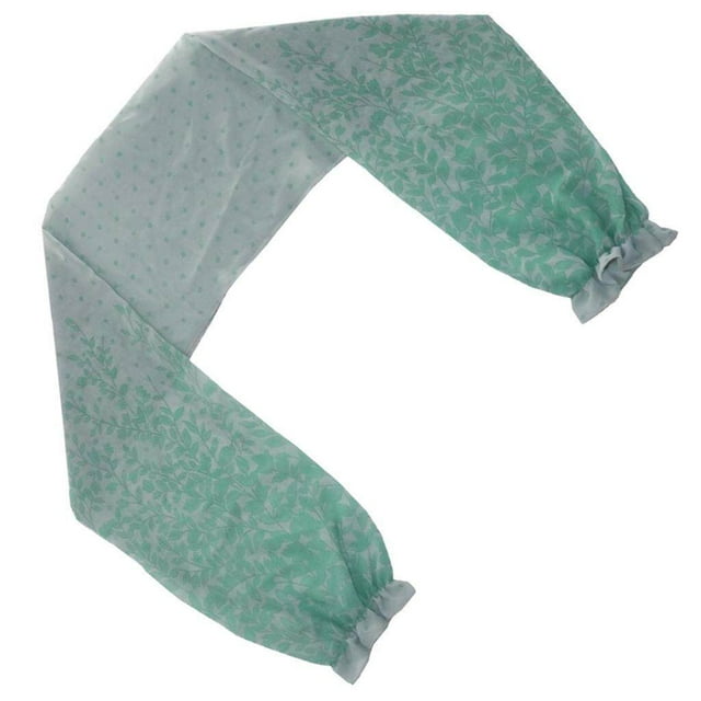 Boléro en Chiffon à Manches Longues pour Femmes Vert Clair Fleur