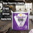 thumbnail image 2 of Toallitas húmedas Tazza TAZZAWP1200, 4 x 1200 unidades, limpieza para gimnasio, 2 of 9