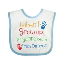 Inktastic Irish Dancer Future Boys or Girls Baby Bib