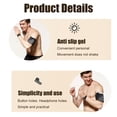 thumbnail image 3 of Bolsa de ejercicio para el brazo, banda elástica para el brazo, artículos pequeños para hacer ejercicio en carrera, color negro, 3 of 5