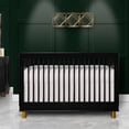 thumbnail image 2 of Evolur Loft Art Déco Crib in Black, 2 of 21