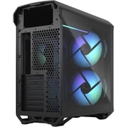 Fractal Design Torrent Compact RGB Light Tempered Glass E-ATX Mid-Tower Computer Case, Black