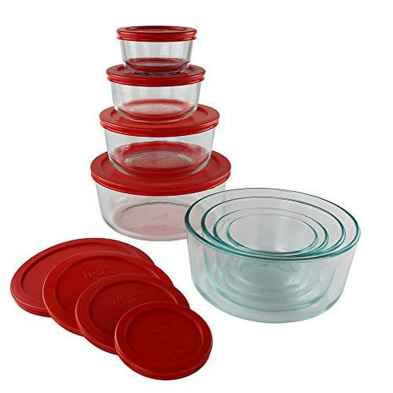Simply Store Nesting Glass 8 Container Food Storage Set