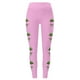 thumbnail image 3 of MKLEKYY Conjunto deportivo para mujer Leggings para entrenamiento, leggings con estampado navideño, pantalones de bloques de color, leggings elásticos suaves 3771, 3 of 4