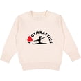 thumbnail image 2 of Inktastic I Love Gymnastics Toddler Sweatshirt, 2 of 4