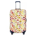 thumbnail image 2 of Goofa Colorful Leaves Pattern Luggage Covers For Suitcase,Suitcase Cover Protector Fit 18-32 Inch Luggage-X-Large, 2 of 9