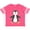 Football Pink and White, variant on Inktastic Penguin Boys or Girls Toddler T-Shirt