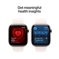 thumbnail image 3 of Open Box Apple Watch Series 11 [GPS + Cellular 42mm] Smartwatch with Gold Titanium Case with Light Blush Sport Band - M/L, 3 of 10