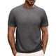 thumbnail image 1 of pstuiky camisetas para hombre, Camisa informal de manga corta con cuello abotonado y bolsillo de color liso para hombre ropa de hombre m, 1 of 6