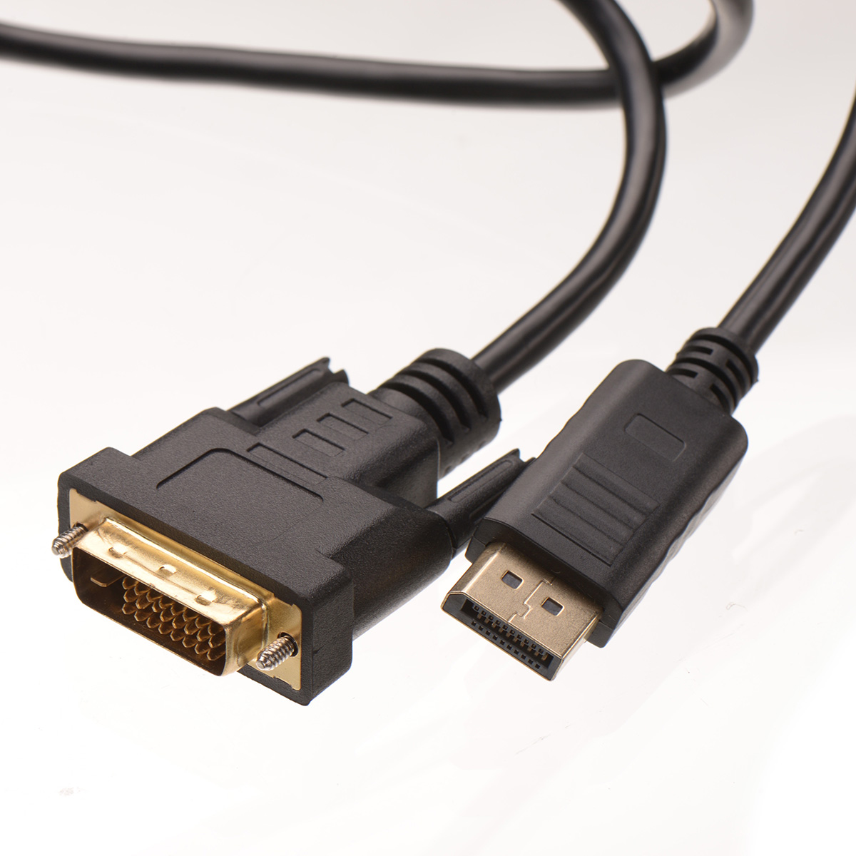 3 Feet DisplayPort to DVI Video Cable 2 Pack DisplayPort Male to DVI Male CNE461606
