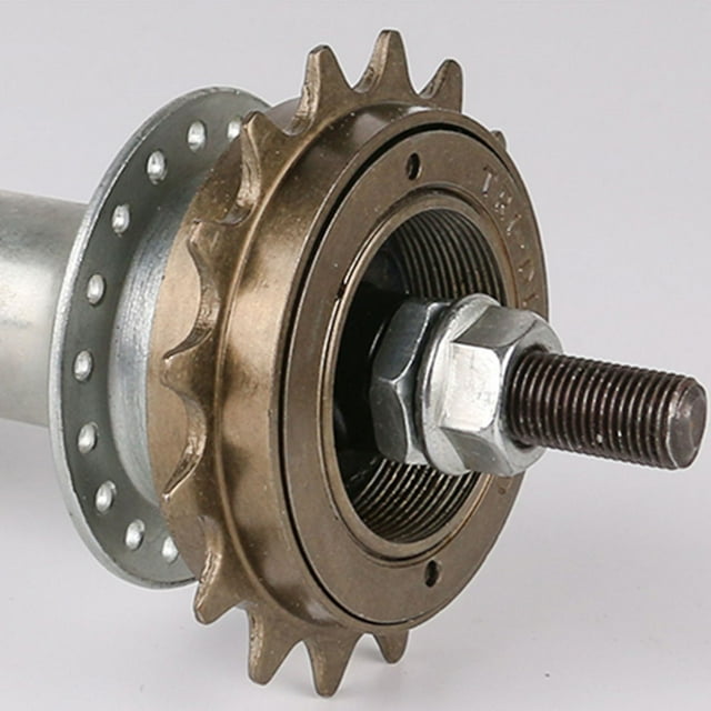 Roue Libre de Cassette de Vélo Roue Libre de Bicyclette, Composant de Cyclisme à une Vitesse en Métal durable et Anticorrosion. Conçue pour les Vélos de Route, Elle Présente un Enfilage Interne Élevé pour une Connexion de Moyeu Sécurisée et une rotation Lisse et Silencieuse. Légère et Compacte de 7 cm (2,8 Po) et 139 g, Elle Est Facile à Installer et Améliore la Vitesse de Conduite. Convient aux Engrenages de Vélo et aux Passionnés de Cyclisme.