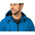 thumbnail image 4 of Tri Moutnain Men's Soft Shell Hooded Jacket Microfleece Lining Coat 2x 3x & 4x Only, 4 of 5