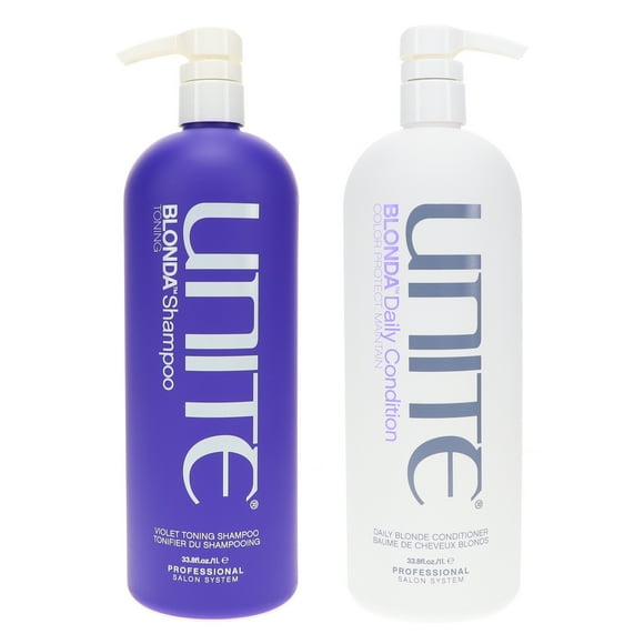 UNITE Hair Blonda Shampoo 33.8 oz & Blonda Conditioner 33.8 oz Combo Pack