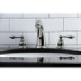 thumbnail image 4 of Kingston Brass KB986ALPN Victorian 2-Handle 8 in. Widespread Bathroom Faucet, Polished Nickel, 4 of 5