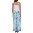 thumbnail image 4 of Raviya Womens Tie-Dye Tie Waist Cover-Up Bottoms Blue XL New, 4 of 4