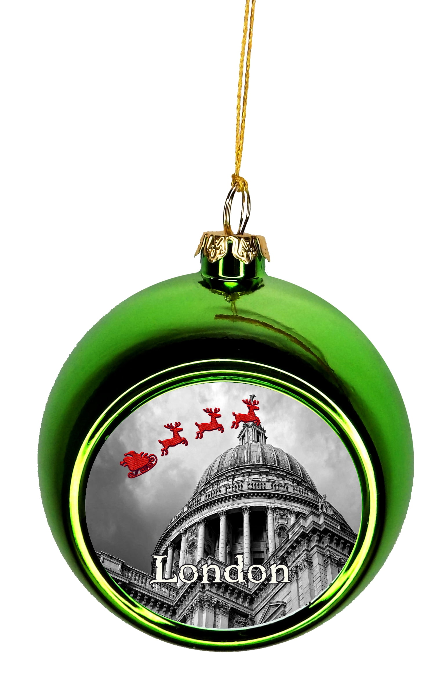 London Holiday Ornament London Christmas Ornament Christmas DÃ©cor