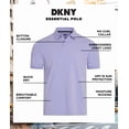 thumbnail image 2 of Polo DKNY Modern Fit de manga corta color lavanda, 2 of 7