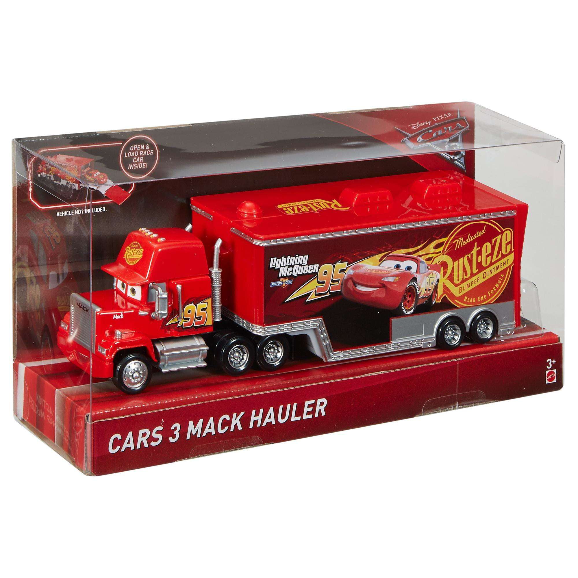Cars 3 Toys Mcqueen Jackson Mack Truck Hauler & Racer Diecast Toy Car 1:55 Loose 