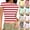 #011 Red, variant on Felirenzacia Women's Striped Short Sleeves Tee Tops Casual Summer Beach T Shirt Fitted Pullover Tops for Women Red,L