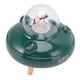 thumbnail image 5 of Humidificador de niebla fría con luz nocturna silenciosa para dormitorios, diseño de ovni verde, 400 ml, boquilla doble, 5 of 8