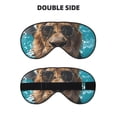 thumbnail image 2 of Cauagu Hawaiian Swimming Lion Print Sleep Eye Mask, Blindfold Eye Sleep Shade Cover with Elastic Strap/Headband Eye Cover Eyeshade for Night Sleeping/Travel Nap, 2 of 7