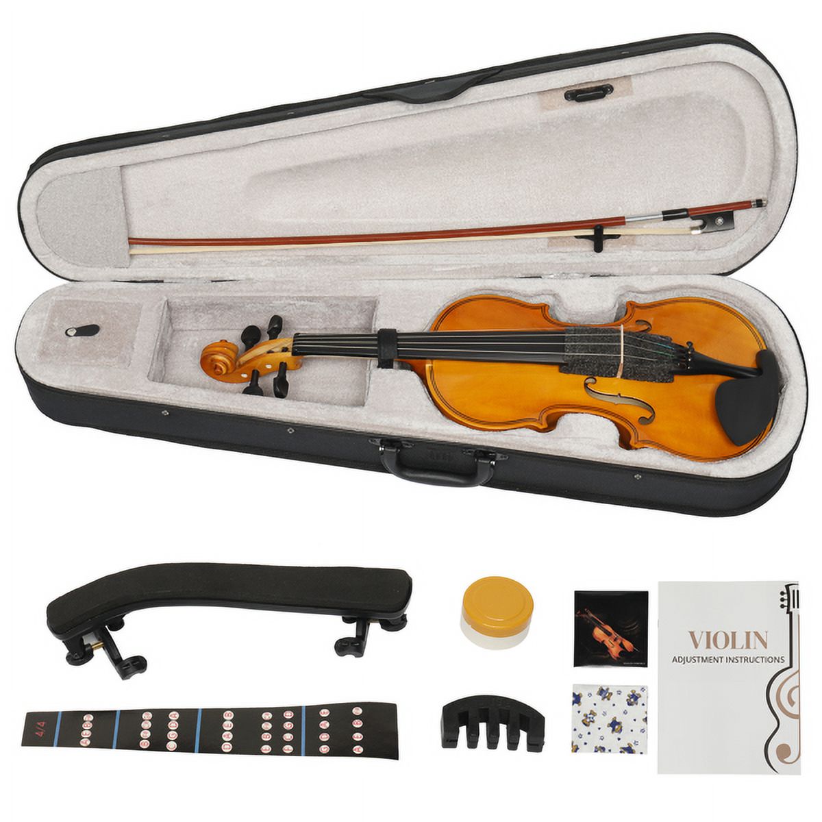 AsterOutdoor 4/4 Full Size Violin Beginner Set photo 2